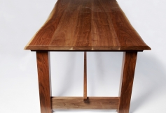 Dining Table-Waney Edge Walnut 